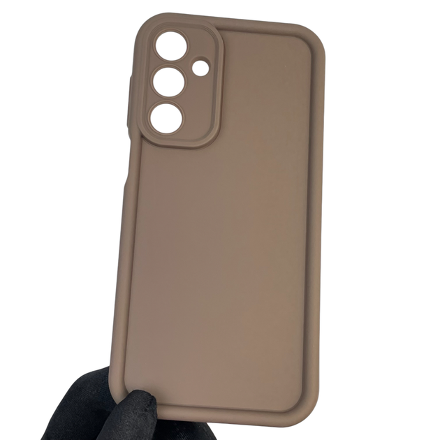 Чехол силиконовый Soft Touch для Samsung Galaxy A16 (SM-A165) коричневый (Полная защита камеры) - Фото 2 Чехол силиконовый Soft Touch для Samsung Galaxy A16 (SM-A165) коричневый (Полная защита камеры) - изображение 2