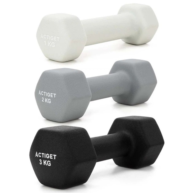 Zestaw hantli Actiget Ze stojakiem ACT0169 (5908455309912) - obraz 6