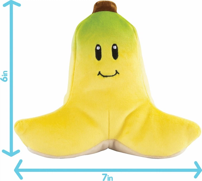 М'яка іграшка Tomy International Mario Kart Mocchi-Mocchi Banana 15 см T12958 /4 (0053941129583) - зображення 3