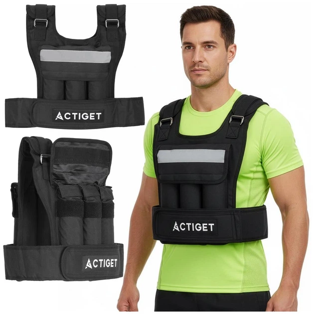 Жилет обтяжувальний Actiget 20 кг ACT0124 (5908455309462) - зображення 2