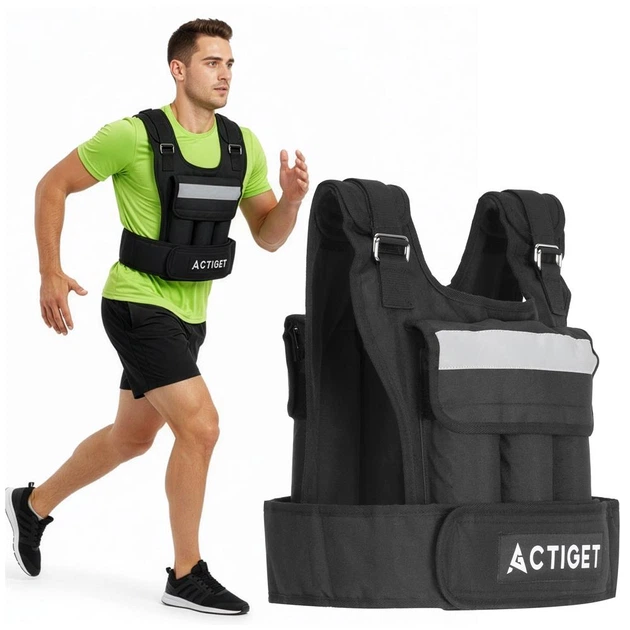 Жилет обтяжувальний Actiget 20 кг ACT0124 (5908455309462) - зображення 10