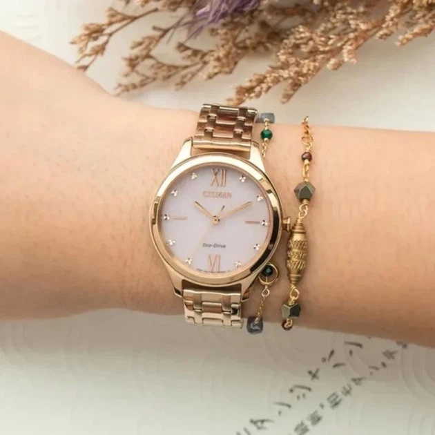 Жіночий Класичний Наручний Часи CITIZEN EM0503-75X - зображення 6