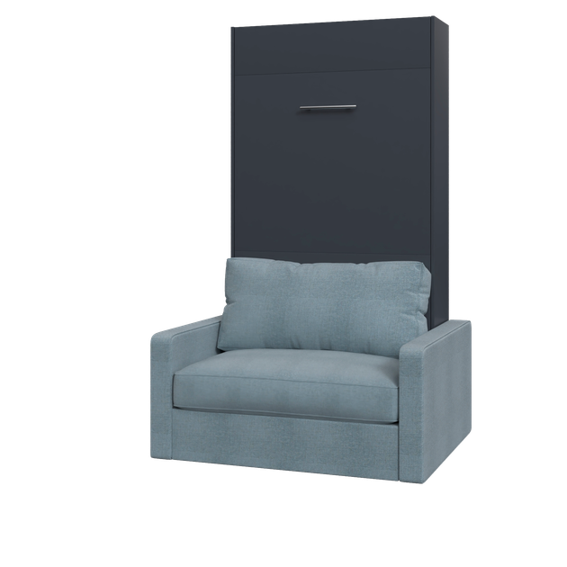 Шафа-ліжко-диван "MIRA SOFA PLUS -90" Антрацит - изображение 2