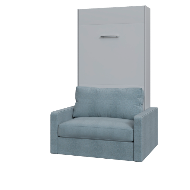 Шафа-ліжко-диван "MIRA SOFA PLUS -90" Сталевий Сірий - изображение 2