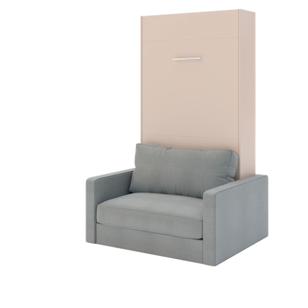 Шафа-ліжко-диван "MIRA SOFA PLUS -90" Кашемір - изображение 2