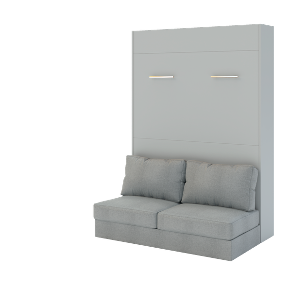Шафа-ліжко-диван "MIRA SOFA -140" Сталевий Сірий - изображение 2
