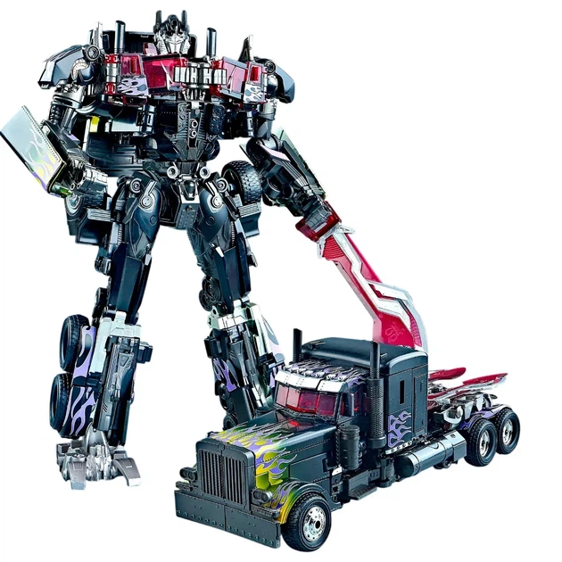 Робот-трансформер Оптимус Прайм 30 см из к/ф "Трансформеры" Optimus Prime грузовик коллекционная игрушка черный - изображение 2