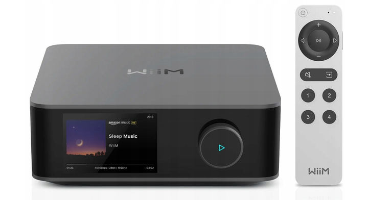 Мережевий підсилювач WiiM AMP ULTRA з Wi-Fi / BLUETOOTH 2x 200 Вт - Фото 1 Мережевий підсилювач WiiM AMP ULTRA з Wi-Fi / BLUETOOTH 2x 200 Вт - зображення 1