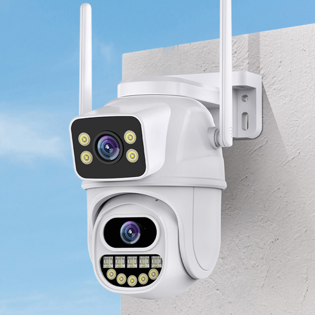Wi-Fi камера видеонаблюдения с датчиком движения и подсветкой, 8MP/ IP видеокамера - изображение 8