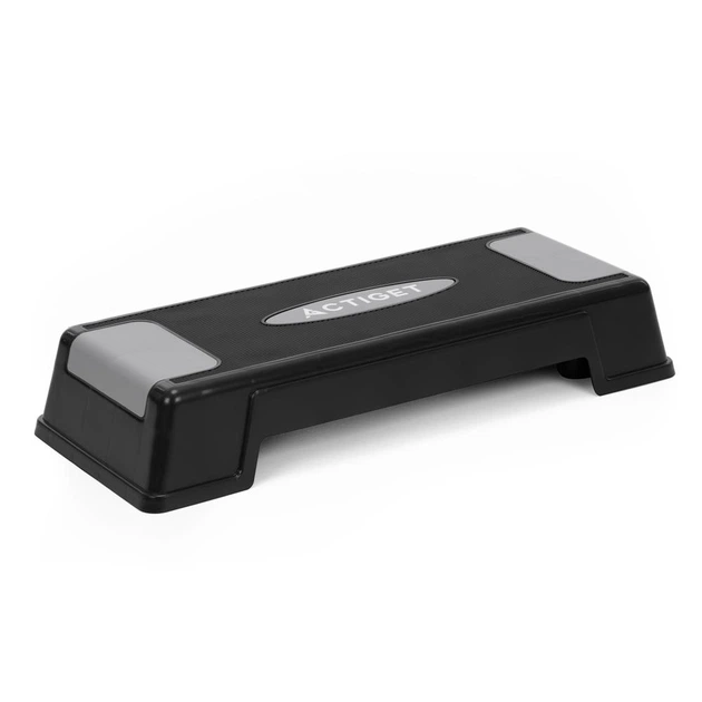 Степ для аеробіки Actiget 2 рівні чорно-сірий ACT0120 (5908455309424) - зображення 12