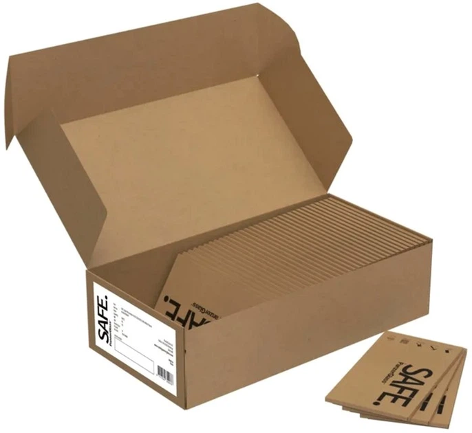 Szkło hartowane Panzer Glass Safe do Apple iPhone 6/6s/7/8/SE (2020)/SE (2022) 50 szt. Black (BULKSAFE95007) - obraz 2