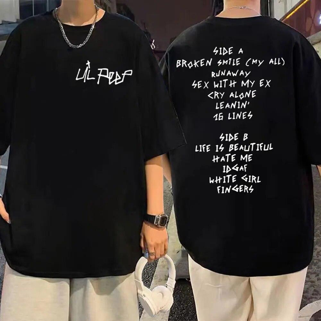 Футболка LOYS Lil Peep M - Фото 1 Футболка LOYS Lil Peep M - зображення 1