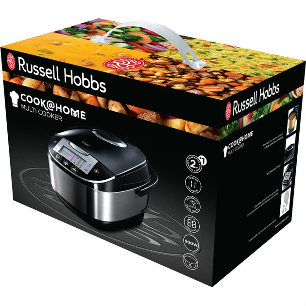Мультиварка Russell Hobbs COOK & HOME 21850-56 (6356266) - Фото 2 Мультиварка Russell Hobbs COOK & HOME 21850-56 (6356266) - изображение 2