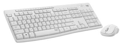 Беспроводной комплект (клавиатура, мышь) Logitech MK295 SilentTouch Белый - зображення 3