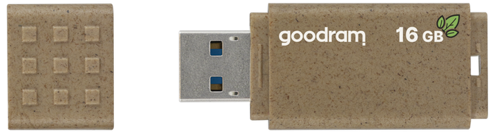 Flash Drive Goodram UME3 16GB USB 3.2 Eco Friendly (UME3-0160EFR11) (7059538) - Фото 4 Flash Drive Goodram UME3 16GB USB 3.2 Eco Friendly (UME3-0160EFR11) (7059538) - изображение 4
