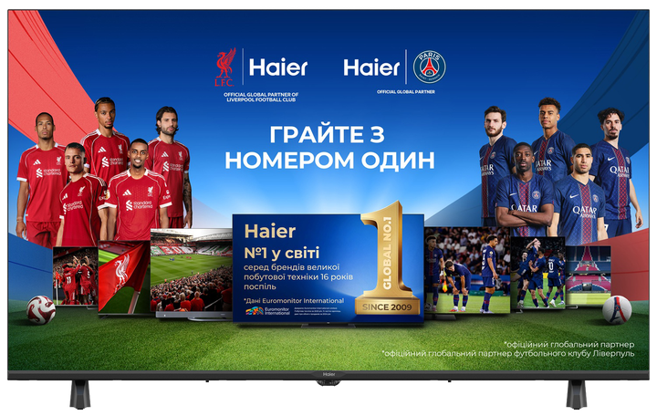 LED-телевізор Haier H43K85FUX (7133338) - Фото 1 LED-телевізор Haier H43K85FUX (7133338) - изображение 1