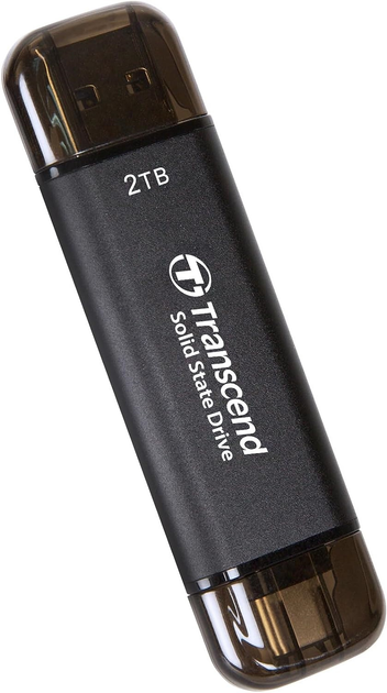 SSD накопичувач Transcend ESD310C 2TB, USB Type C/A сірий (TS2TESD310C) (6900652) - Фото 1 SSD накопичувач Transcend ESD310C 2TB, USB Type C/A сірий (TS2TESD310C) (6900652) - изображение 1