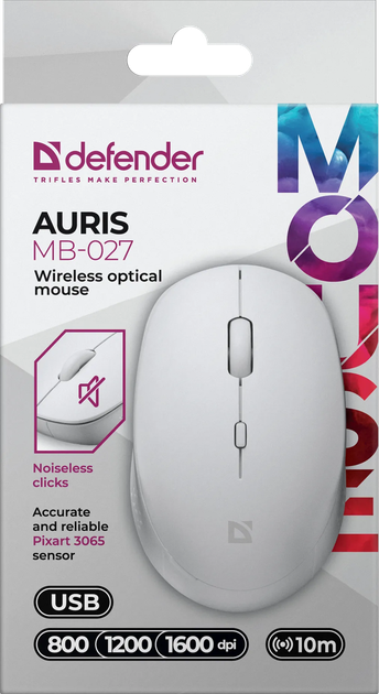 Миша Defender Auris MB-027 (52028) (6893351) - изображение 7