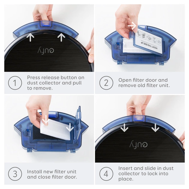 Запасний комплект ANKER Eufy RoboVac Replacement Kit (6557841) - зображення 4
