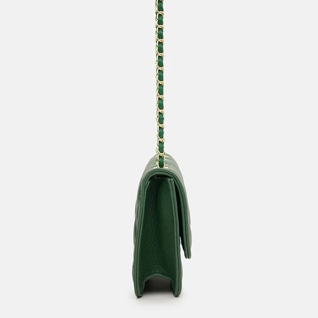 Женская кожаная сумка Borsa Leather K11512z-green - Фото 4 Женская кожаная сумка Borsa Leather K11512z-green - изображение 4