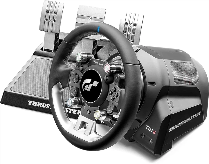 Кермо та педалі Thrustmaster для PC/PS4/PS3/PS5 T-GT II EU (4160823) - Фото 1 Кермо та педалі Thrustmaster для PC/PS4/PS3/PS5 T-GT II EU (4160823) - зображення 1