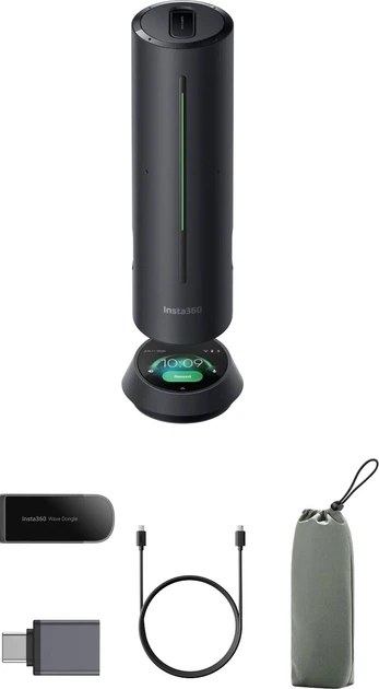 Спікерфон Insta360 Wave Graphite Black (Wave-Black) - зображення 8