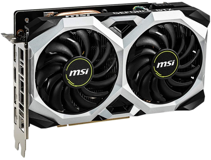 Відеокарта GeForce GTX 1660 Ti 6GB MSI Ventus XS OC (GTX 1660 Ti VENTUS XS 6G OC) Б/В - Фото 2 Відеокарта GeForce GTX 1660 Ti 6GB MSI Ventus XS OC (GTX 1660 Ti VENTUS XS 6G OC) Б/В - изображение 2