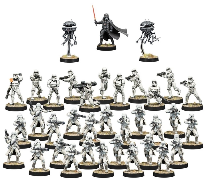 Набір фігурок для складання та розфарбовування Atomic Mass Games Star Wars Legion 2.0: Special Edition - Blizzard Force Army Box (841333134785) - зображення 2