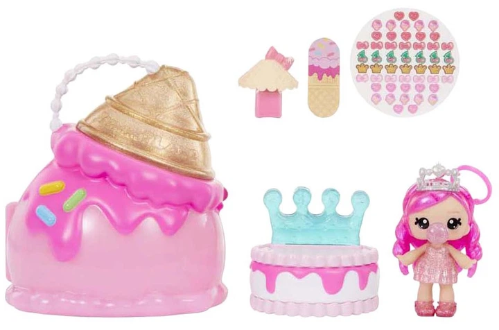 Лялька Mga Yummiland Beauty Bag та блиск для губ Pop - Косметичка Морозиво (546740-EUC) (35051546740) - зображення 3