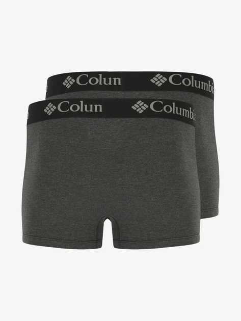 Труси чолівічі (2 шт) Columbia PERFORMANCE COTTON STRETCH MELANGE M (46-48) Чорний CPCB02CLB-BLK - изображение 5