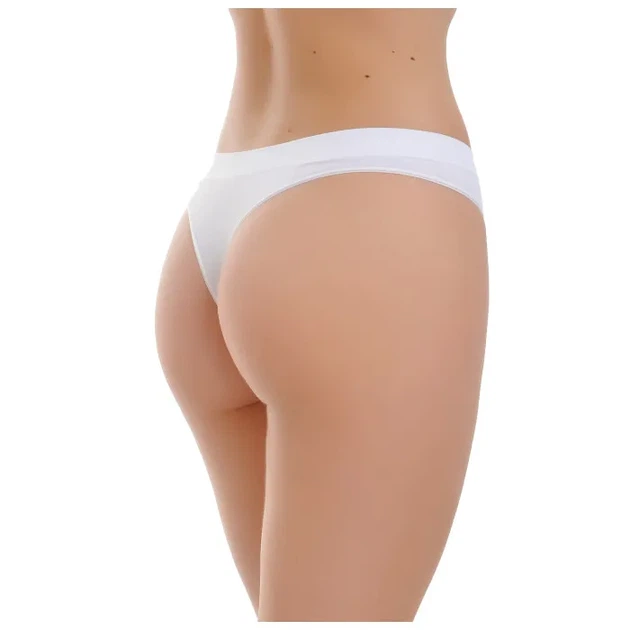 Трусы стринги женские бамбуковые Mishel белый M/L - Фото 2 Трусы стринги женские бамбуковые Mishel белый M/L - изображение 2
