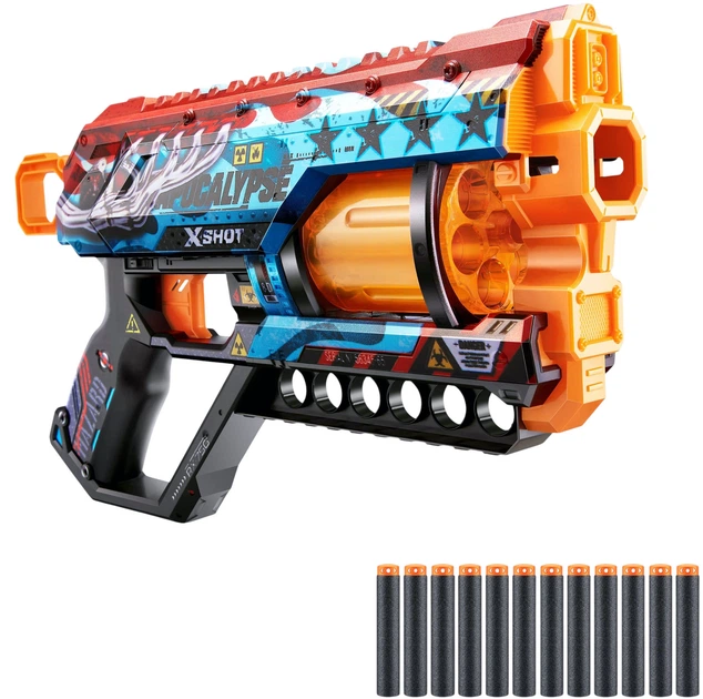 Wyrzutnia szybkostrzelna Zuru X-SHOT Skins Griefer Apocalypse 12 strzałek 36561 (193052045034) - obraz 3