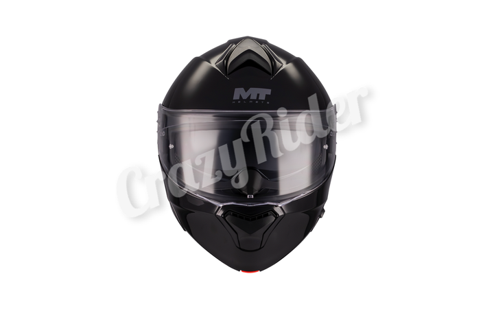 Шолом (модуляр) MT GENESIS SV PURE A1 Gloss Black L - зображення 3