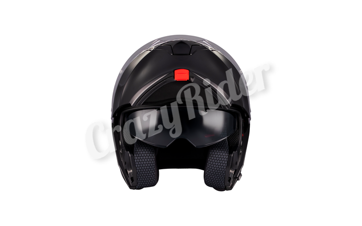 Шолом (модуляр) MT GENESIS SV PURE A1 Gloss Black L - зображення 8
