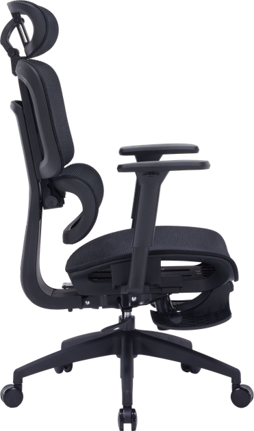 Офисное кресло OfficePro Skyline Footrest Black (OC750-B-B-B) - Фото 4 Офисное кресло OfficePro Skyline Footrest Black (OC750-B-B-B) - изображение 4