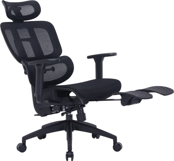 Офисное кресло OfficePro Skyline Footrest Black (OC750-B-B-B) - Фото 6 Офисное кресло OfficePro Skyline Footrest Black (OC750-B-B-B) - изображение 6