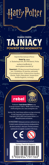 Gra planszowa Rebel Tajniacy: Powrót do Hogwartu (edycja polska) (5906954791160) - obraz 8