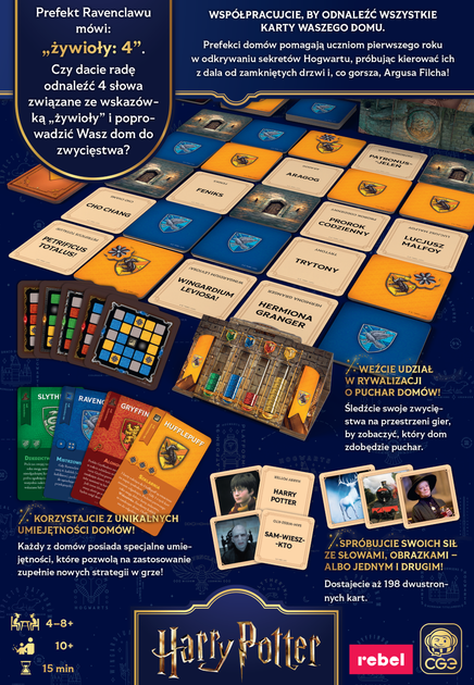 Gra planszowa Rebel Tajniacy: Powrót do Hogwartu (edycja polska) (5906954791160) - obraz 9