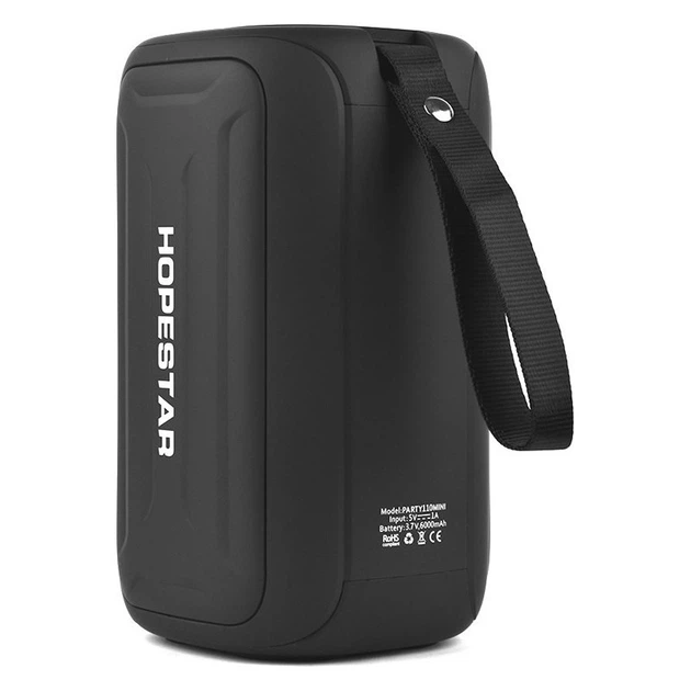 Портативная беспроводная Bluetooth колонка Hopestar Party 110 Mini - Фото 3 Портативная беспроводная Bluetooth колонка Hopestar Party 110 Mini - изображение 3