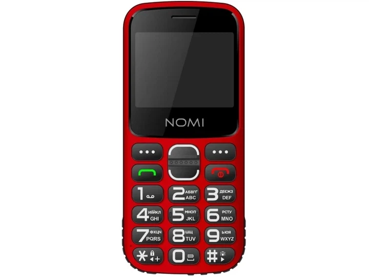 Мобільний телефон Nomi i2320 Red - изображение 2