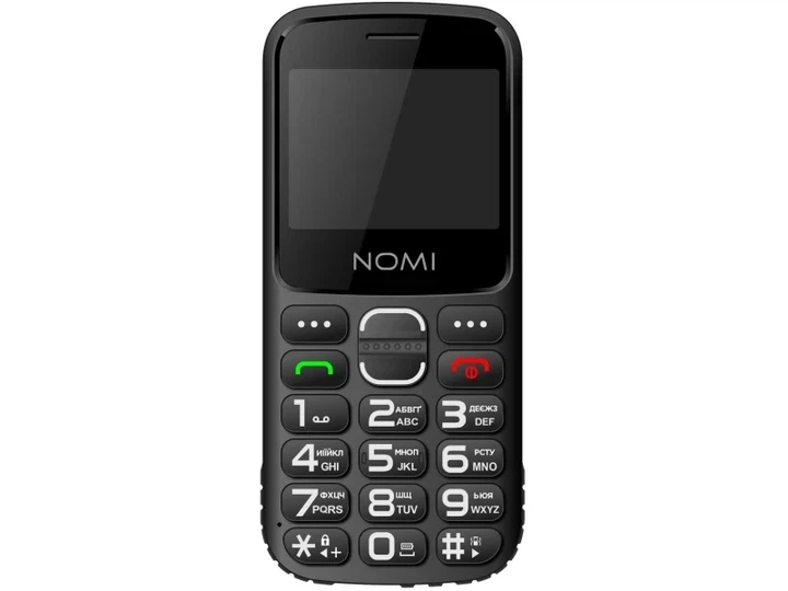 Мобільний телефон Nomi i2320 Black - изображение 2