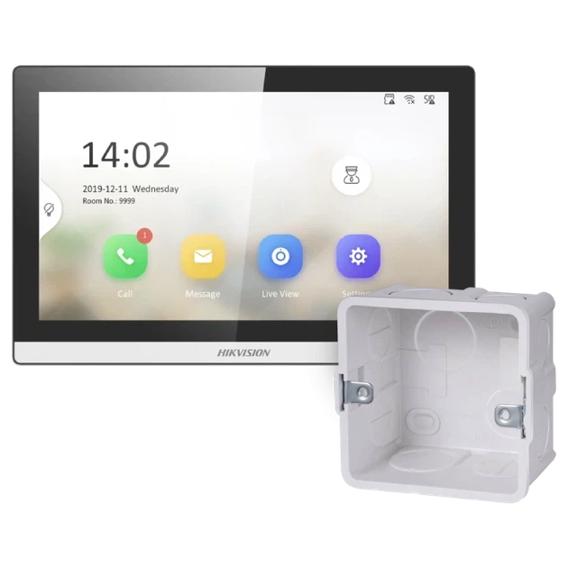 Комплект Hikvision DS-KH6350-WТE1 + DS-KAB86 - Фото 1 Комплект Hikvision DS-KH6350-WТE1 + DS-KAB86 - зображення 1