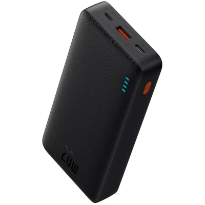 Батарея универсальная Baseus Airpow 20000mAh 20W PD/3.0, QC/3.0, black (P10022804113-00) - Фото 5 Батарея универсальная Baseus Airpow 20000mAh 20W PD/3.0, QC/3.0, black (P10022804113-00) - изображение 5