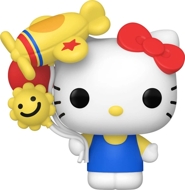 Figurka Funko Pop! Sanrio: Hello Kitty 144 Hello Kitty with Airplane Balloon 92223 (889698922234) - obraz 2