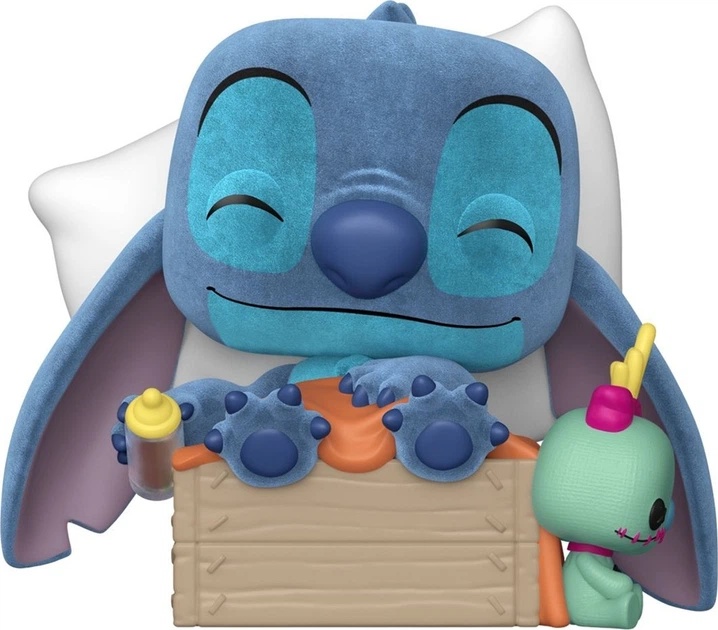 Figurka Funko Pop! Disney Plus: Lilo & Stitch 1607 Sleeping Stitch in Box 88212 (889698882125) - obraz 2