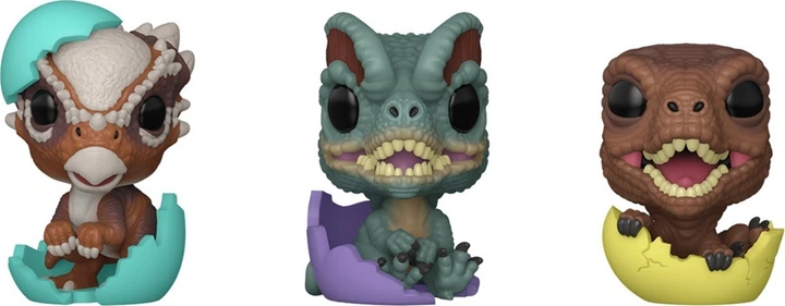 Zestaw figurek Funko Pocket Pop! Jurassic World Spring Dinos 3 szt 89048 (889698890489) - obraz 2
