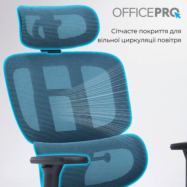 Кресло офисное OfficePro Skyline Footrest Black/Dark Gray (OC750-B-DG-DG) - Фото 16 Кресло офисное OfficePro Skyline Footrest Black/Dark Gray (OC750-B-DG-DG) - изображение 16