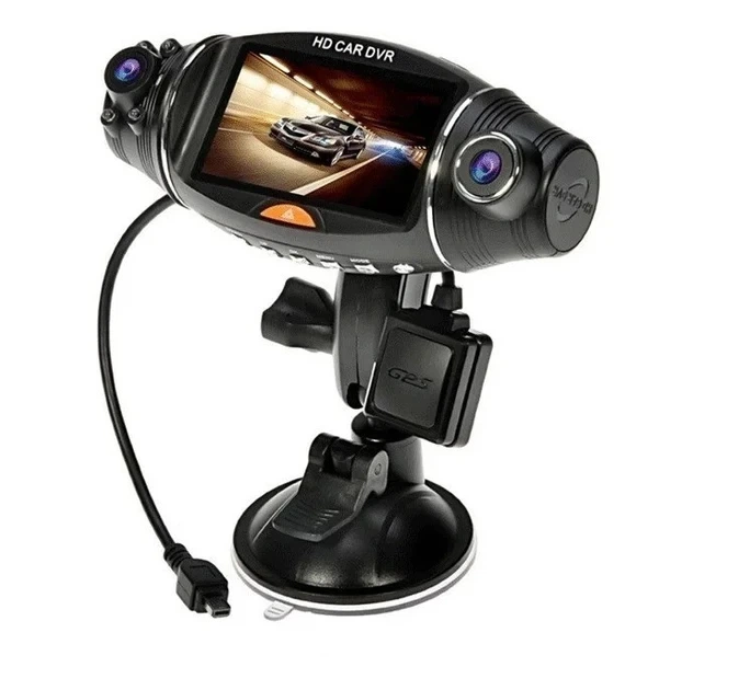 Автомобильный видеорегистратор Kers R310 GPS 2 камеры Черный - изображение 3
