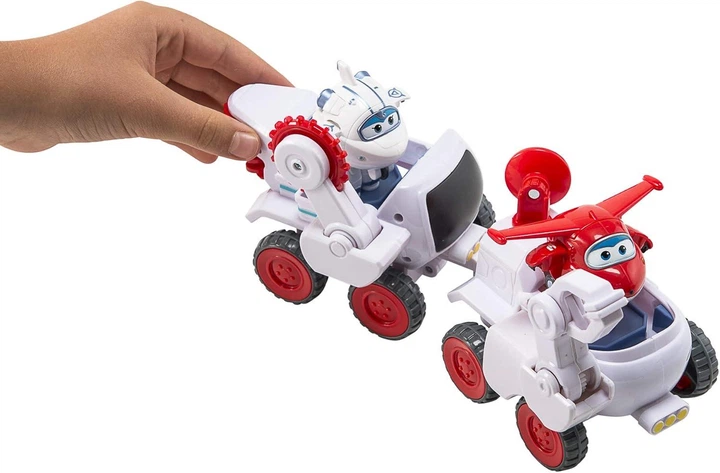 Ігровий набір трансформер Super Wings Transform-a-Bots Astra and Jett Астра та Джетт Супер Крила (720840) - Фото 2 Ігровий набір трансформер Super Wings Transform-a-Bots Astra and Jett Астра та Джетт Супер Крила (720840) - зображення 2