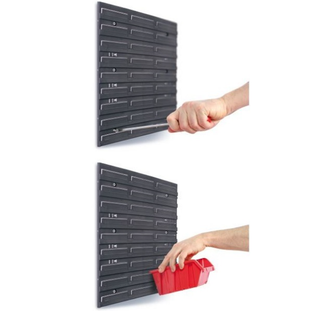 Панель для інструментів 10 контейнерів 80 x 40 см Kistenberg Orderline KOR4-S411 - изображение 7